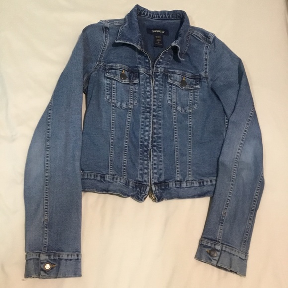 A&F Denim Jacket size S - Picture 1 of 3